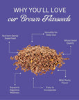 ELEPHANT & FIG TREE BROWN FLAXSEEDS (500g)