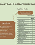 NOTHING SILLY PEANUT DARK CHOCOLATE SNACK BAR