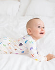ABC Snaps Onesie OEKO - TEX® Bamboo - SQOON