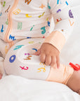 ABC zippy Onesie OEKO - TEX® Bamboo - SQOON