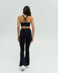 DUNIQ FLARE LEGGINGS - BLACK - SQOON