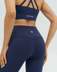 DUNIQ FLARE LEGGINGS - MIDNIGHT BLUE - SQOON