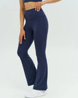 DUNIQ FLARE LEGGINGS - MIDNIGHT BLUE - SQOON