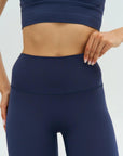 DUNIQ FLARE LEGGINGS - MIDNIGHT BLUE - SQOON