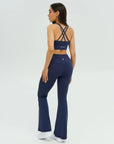 DUNIQ FLARE LEGGINGS - MIDNIGHT BLUE - SQOON