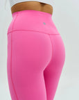 DUNIQ FLARE LEGGINGS - PINK - SQOON