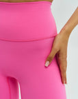 DUNIQ FLARE LEGGINGS - PINK - SQOON