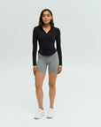 DUNIQ LONG SLEEVE - BLACK - SQOON