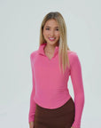 DUNIQ LONG SLEEVE - PINK - SQOON