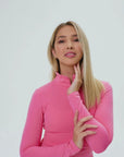 DUNIQ LONG SLEEVE - PINK - SQOON
