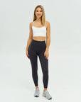 DUNIQ ONE STRAP SPORTS BRA - WHITE - SQOON