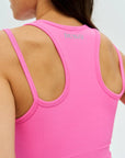 DUNIQ RIB TANK TOP - PINK - SQOON