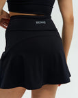 DUNIQ TENNIS SKIRT - BLACK - SQOON