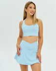DUNIQ TENNIS SKIRT - LIGHT BLUE - SQOON