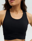 DUNIQ TENNIS TOP - BLACK - SQOON