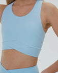 DUNIQ TENNIS TOP - LIGHT BLUE - SQOON