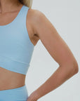 DUNIQ TENNIS TOP - LIGHT BLUE - SQOON