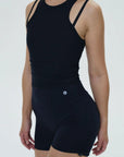 DUNIQ ULTRA CROP SHORTS - BLACK - SQOON