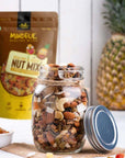 EAT ANYTIME PAPAYA & PINEAPPLE TRAIL MIX - SQOON