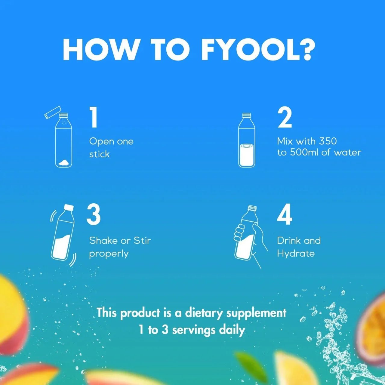 FYOOL ELECTROLYTE DRINK - BUNDLE & SAVE! - SQOON