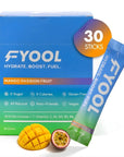 FYOOL ELECTROLYTE DRINK - MANGO PASSION FRUIT (30 Sticks) - SQOON