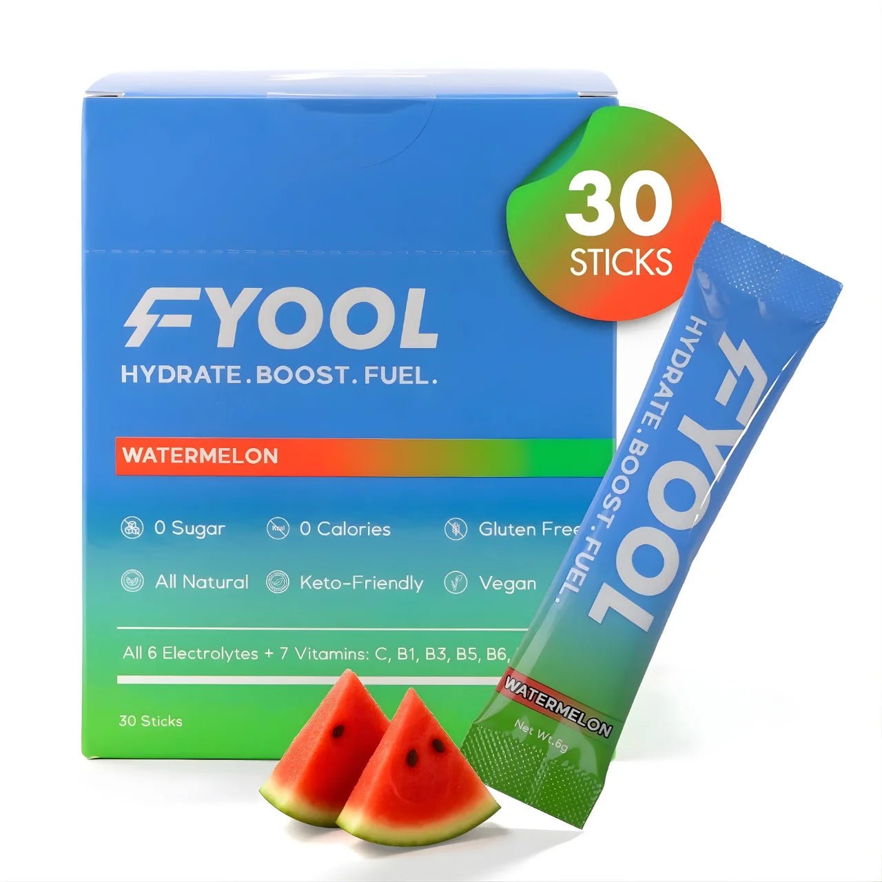 FYOOL ELECTROLYTE DRINK - WATERMELON (30 STICKS) - SQOON