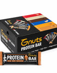 G-NUTS PROTEIN BAR - PEANUT CREAM FLAVOR (BOX OF 12) - SQOON