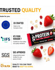 G-NUTS PROTEIN BAR - STRAWBERRY FLAVOR (Pack of 6) - SQOON