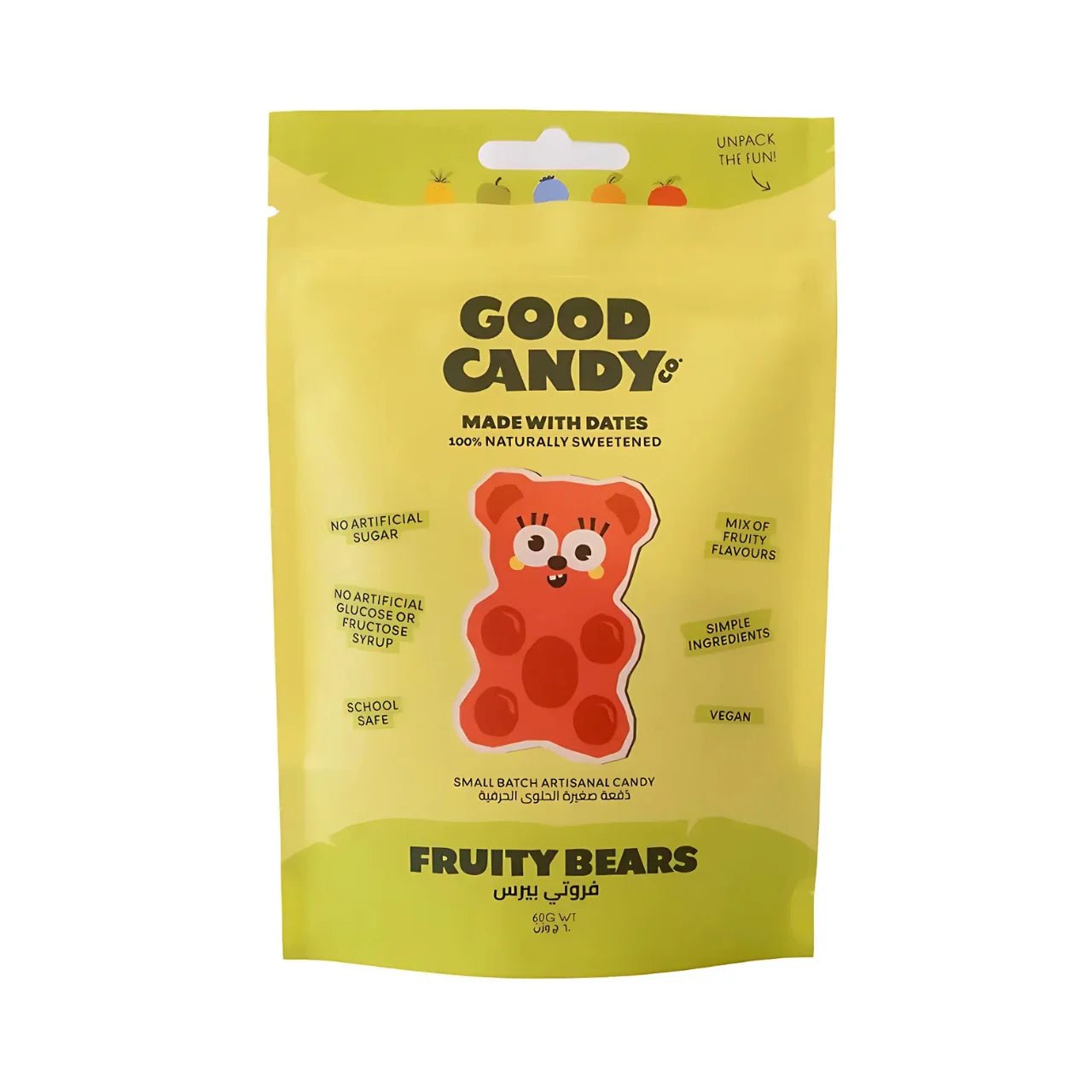 GOOD CANDY CO. FRUITY BEARS - SQOON