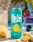 HALAPOP PREBIOTIC SODA - GINGER LEMON (250ml) - SQOON