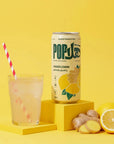 HALAPOP PREBIOTIC SODA - GINGER LEMON (250ml) - SQOON
