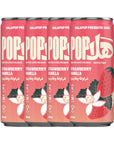 HALAPOP PREBIOTIC SODA - STRAWBERRY VANILLA (250ml) - SQOON