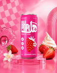 HALAPOP PREBIOTIC SODA - STRAWBERRY VANILLA (250ml) - SQOON
