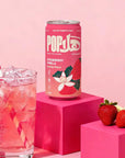 HALAPOP PREBIOTIC SODA - STRAWBERRY VANILLA (250ml) - SQOON