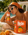 HALAPOP PREBIOTIC SODA - TANGERINE (4x 250ml PACK) - SQOON