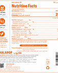 HALAPOP PREBIOTIC SODA - TANGERINE (4x 250ml PACK) - SQOON