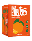 HALAPOP PREBIOTIC SODA - TANGERINE (4x 250ml PACK) - SQOON