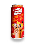 HEALTH NATION BUBBLE MILK TEA - PEACH FLAVOUR (490ml) - SQOON