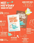 HEYDAY SHAKE MY DAY PROTEIN – MAGIC MOCHA FLAVOR (800g TUB) - SQOON