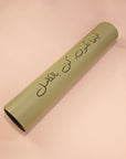 INNER HAVEN SAGE MAT "WHEREVER YOU ARE, BE ALL THERE" - SQOON