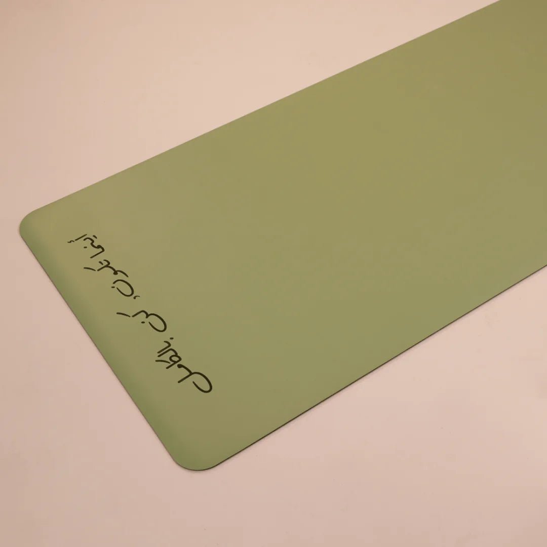 INNER HAVEN SAGE MAT "WHEREVER YOU ARE, BE ALL THERE" - SQOON