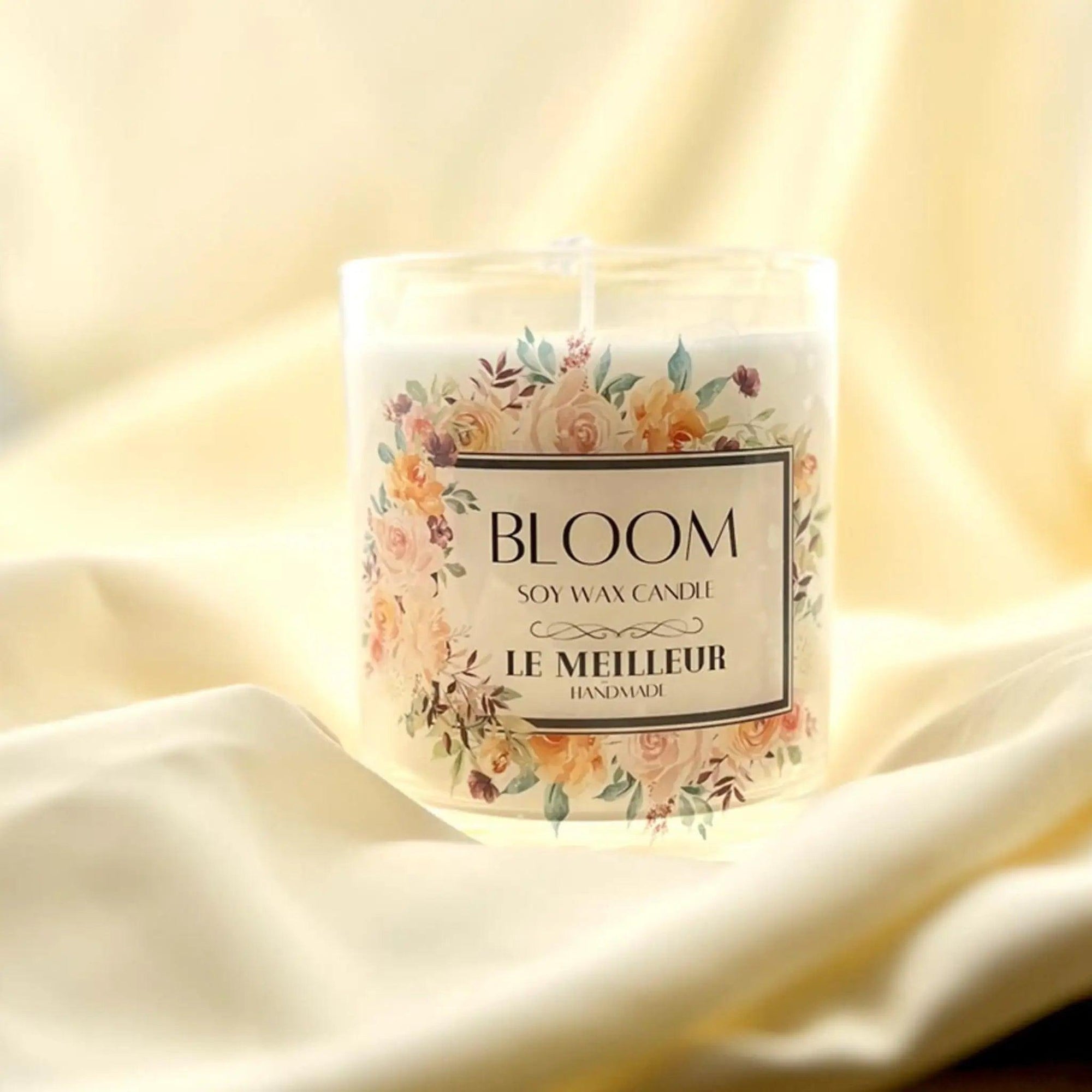 LE MEILLEUR BLOOM SCENTED JAR CANDLE - SQOON