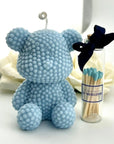 LE MEILLEUR BLUE TEDDY SCENTED CANDLE WITH MATCHES - SQOON