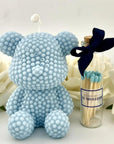 LE MEILLEUR BLUE TEDDY SCENTED CANDLE WITH MATCHES - SQOON