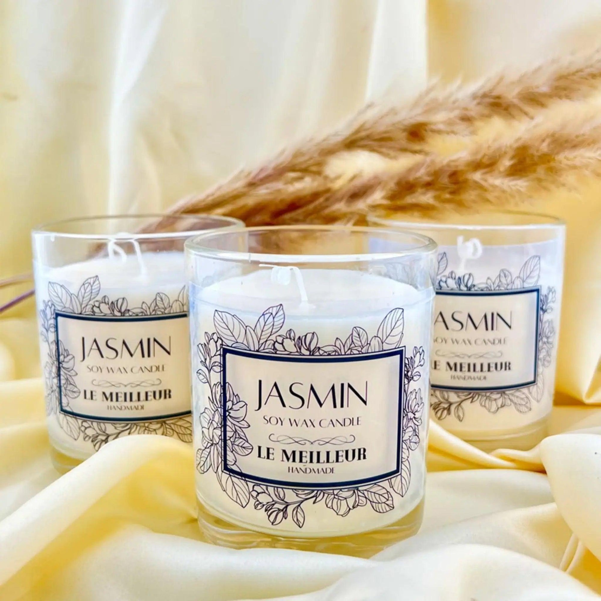 LE MEILLEUR JASMIN SCENTED JAR CANDLE - SQOON