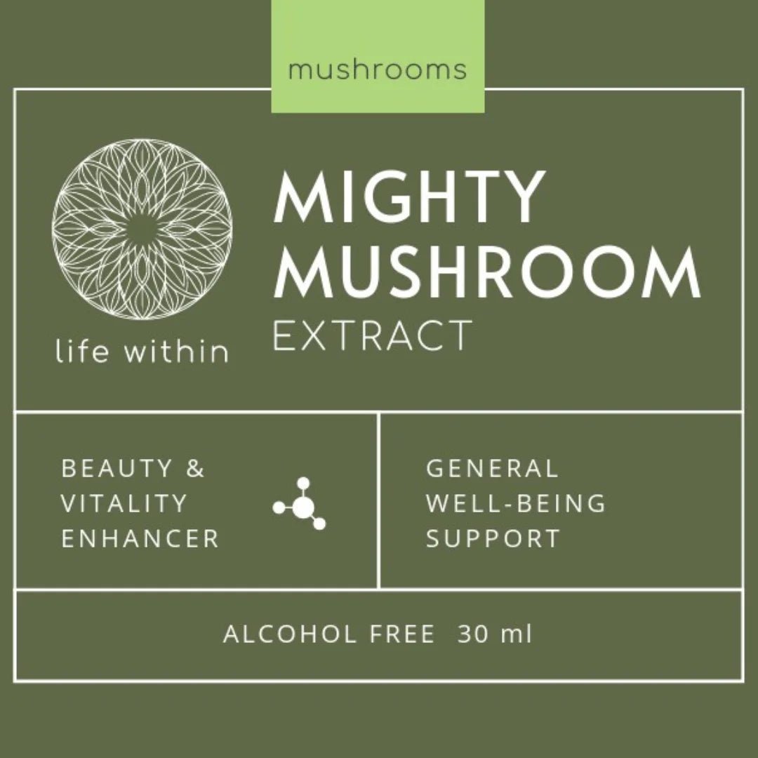 LIFE WITHIN MIGHTY MUSHROOM EXTRACT (30 ml) - SQOON