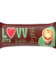 LUVV FITS CAFE LATTE BLISS GOURMET PROTEIN BAR - SQOON