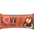 LUVV FITS HAZELNUT CHOCO GOURMET PROTEIN BAR - SQOON