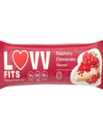 LUVV FITS RASPBERRY GOURMET PROTEIN BAR - SQOON