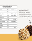 NOMZ ORGANIC HAZELNUT BITES - SQOON